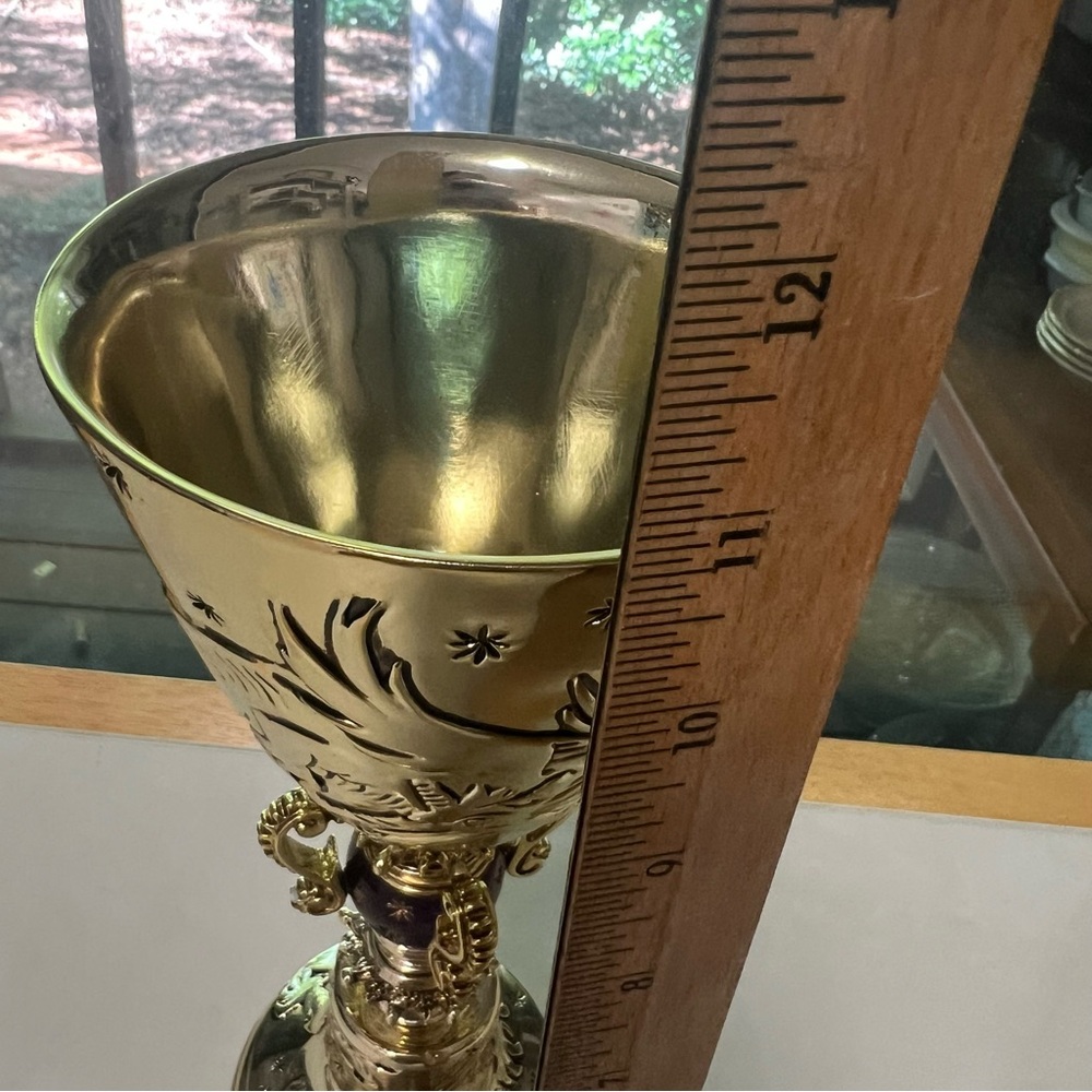 Dumbledore’s Cup Noble Collection Warner Brothers Harry Potter Chalice - Picture 13 of 14